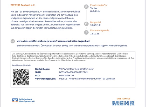 Herbstabend Spendenaktion Text